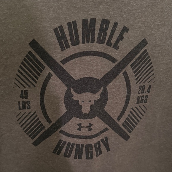Under Armour Men's Charcoal Graphic Tee - Picture 3 of 4